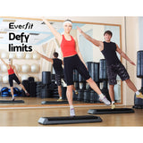 Everfit 4 Level Aerobic Exercise Step Stepper Riser Gym Cardio Fitness Bench