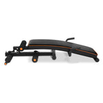 Adjustable Sit Up Weight Bench 05 Weights Fitness Home Gym Exercise Steel Frame