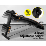 Adjustable Sit Up Weight Bench 05 Weights Fitness Home Gym Exercise Steel Frame